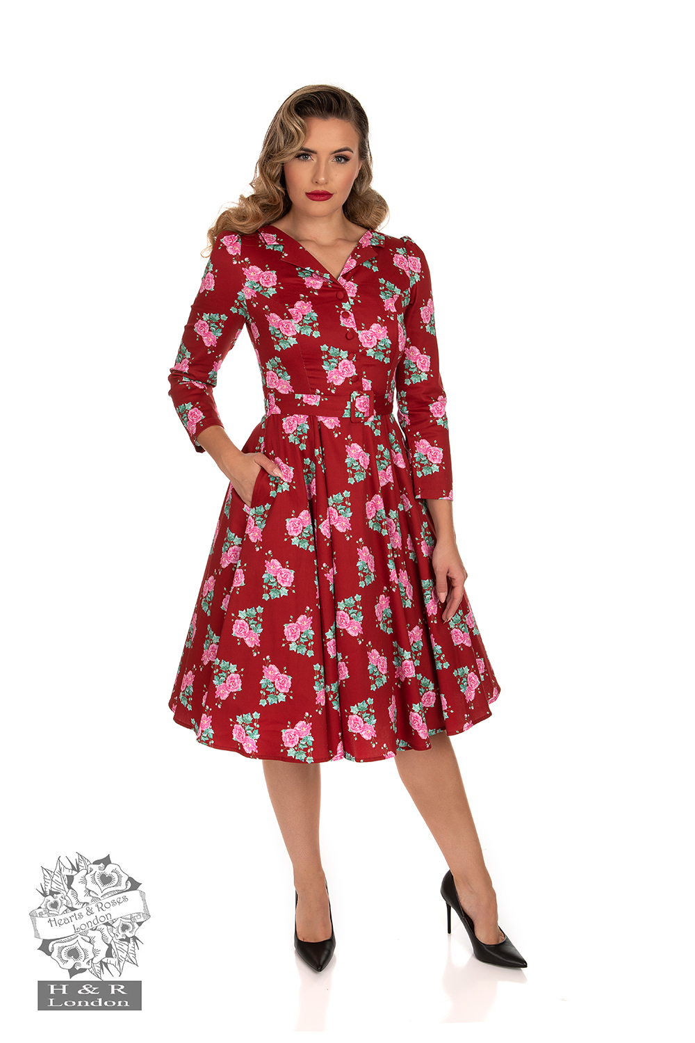 Natalie 50s Swing Dress